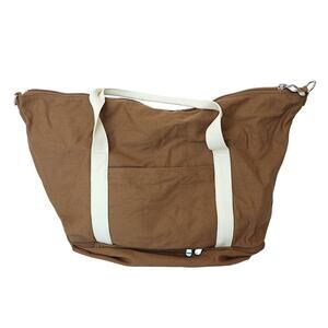 Catalina Deluxe Eco Friendly Canvas Duffle - Golden Brown